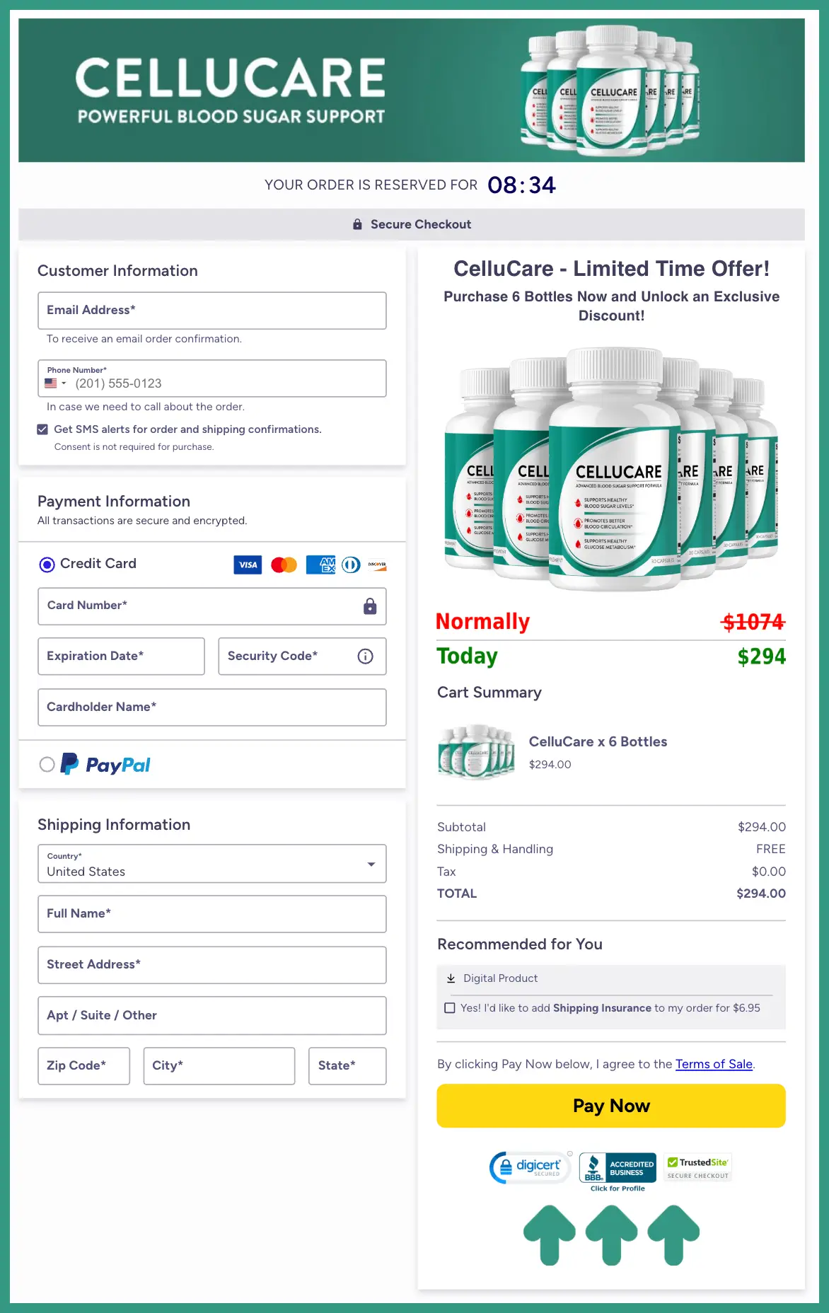 cellucare-buy-page